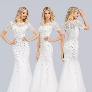 Ever-pretty tulle evening dress